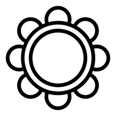 Samba Band Vector Line Icon Design