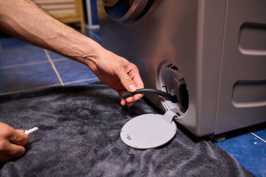 Repairing a Washing Machine Hose Connection at Home Requires Handy Skills and Tools