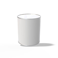 cup circle can box tin can mockup png 