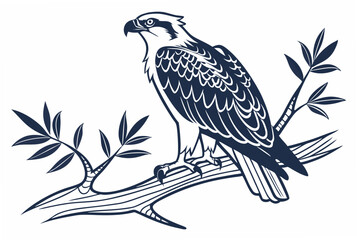 eagle on a branch