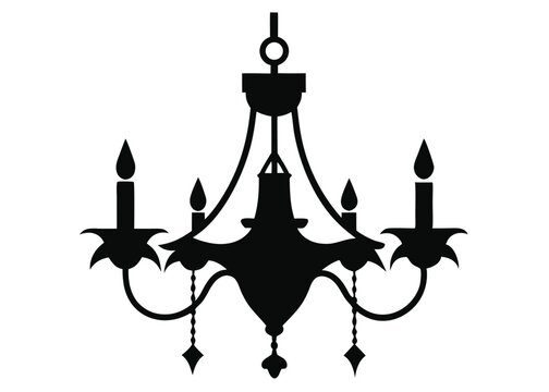 -a-chandelier-silhuette--vector-art-illustriton-wh.eps