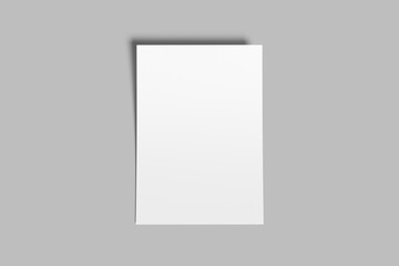 a4 flyer blank mockup modern