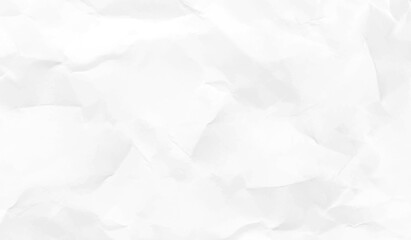 Crumpled paper texture realisric vector illustration. Paper texture background, Crumpled paper. 