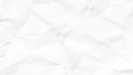 Crumpled paper texture realisric vector illustration. Paper texture background, Crumpled paper. 