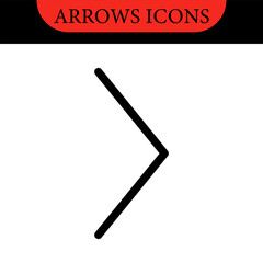 Arrows big black set of web icons in line style. Arrow collection signs for web and mobile app. Arrow icons with various directions. Cursor, UI, web graphics, apps. Vector illustration
