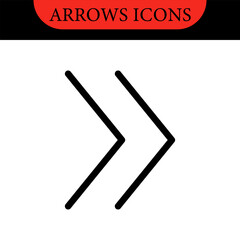 Arrows big black set of web icons in line style. Arrow collection signs for web and mobile app. Arrow icons with various directions. Cursor, UI, web graphics, apps. Vector illustration