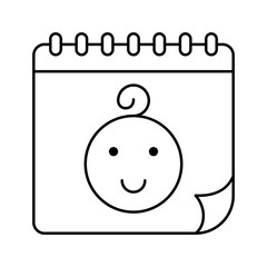 Smiling baby with blanket. Represents newborn.