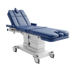 Surgical Table isolated on transparent background.