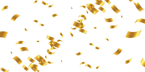 Premium Falling Confetti Vector Background Designed to Bring Sophistication and Festivity Together. Opulent Glittering Design for New Year&rsquo;s Eve Celebrations and Brochure Templates"