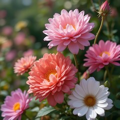 beautiful see side flowers