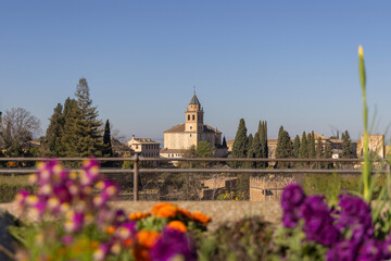 13th century Alcazaba fortress of Alhambra, Granada, Spain, Andalusia