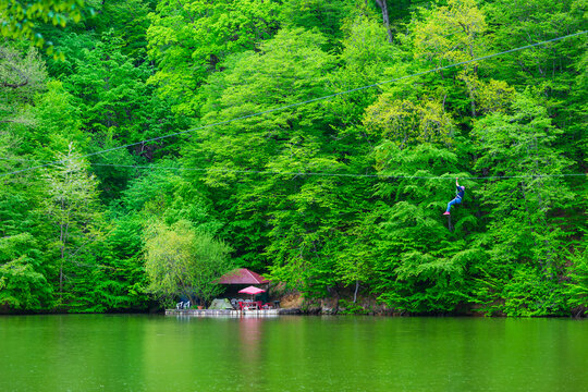 Parz Lich (Clear Lake), mountainous lake near Dilijan, Armenia