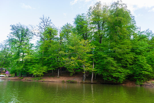 Parz Lich (Clear Lake), mountainous lake near Dilijan, Armenia