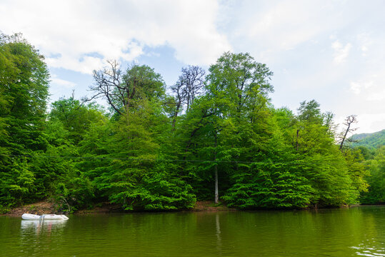 Parz Lich (Clear Lake), mountainous lake near Dilijan, Armenia