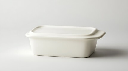 White Ceramic Baking Dish.