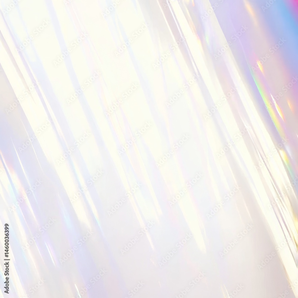 Poster abstract light patterns create a serene atmosphere while reflecting colors and shapes in a soft, dre