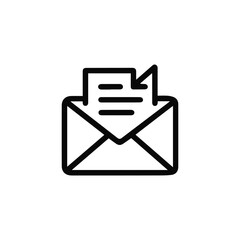   A minimalist icon design with online communication.