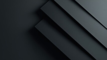 Minimalist Geometric Black Abstract Background Pattern Modern Dark Tones Simple Sleek Design Art