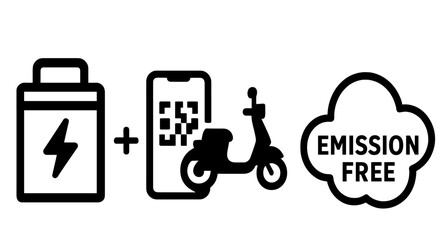 electric guitar vector illustration