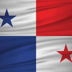 waving flag of chile