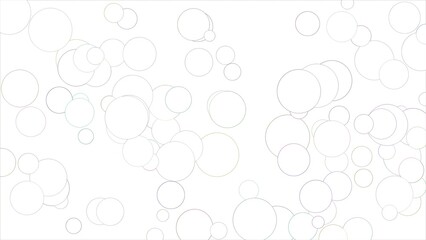 Abstract Minimal Dot Pattern on White Background