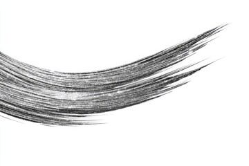 Silver Sketch Brush Stroke Design - Abstract silver brush strokes, elegant design, textured, metallic, artistic, and graceful movement. Symbolizing elegance, creativity, luxury, artistry, and dynamism