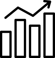 growth illustration on a white background    