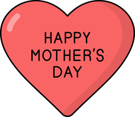 heart illustration on a white background     