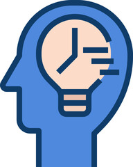 learning illustration on a white background    