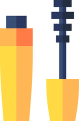 mascara illustration on a white background     