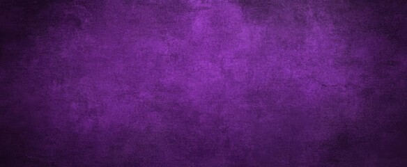 Deep Purple Textured Canvas Backdrop with Dark Vignette Patterned Abstract Art