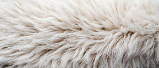 Fototapeta premium Closeup Fluffy White Fabric Texture