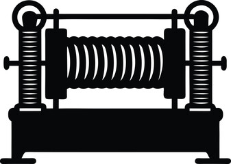 old industrial valve isolated