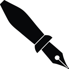 knife on white background