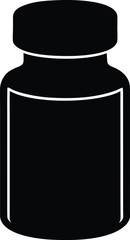 bottle with blank label