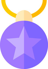 necklace illustration on a white background     