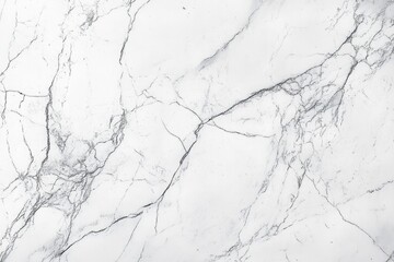 Fototapeta premium Elegant White Marble Texture Background with Dark Veins Abstract Design