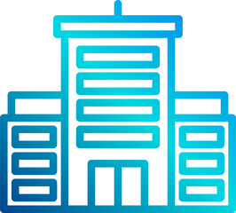 office illustration on a white background     