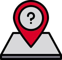 pin (2) illustration on a white background     