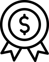 award illustration on a white background     