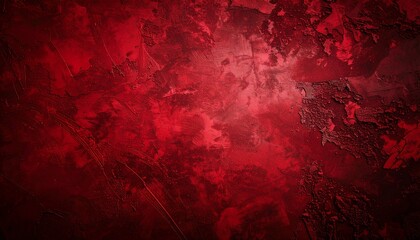 Obraz premium grunge red background