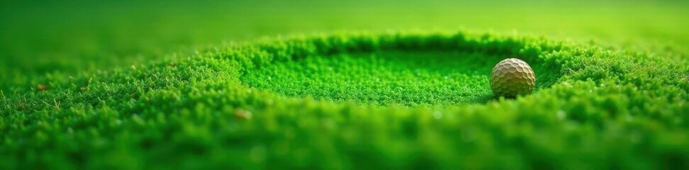 Naklejka premium Close-up of golf green core sample being extracted , green, extraction