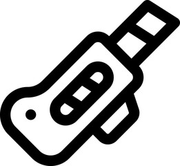 cutter illustration on a white background    