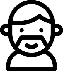 dad illustration on a white background     