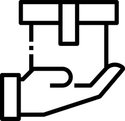 delivery illustration on a white background    