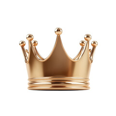 Golden Crown Royalty King Queen Power Success Achievement