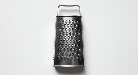 Metal grater isolated on white background