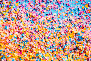 Joyful Colorful Confetti Celebration Festive Fun