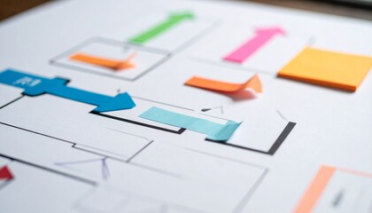 Visualizing Workflow Processes A Guide to Sticky Note Planning and Design Thinking