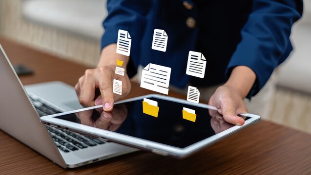 Document management system (DMS) for business, Secure online folder and file sharing with virtual cloud access, Efficient team communication, and Data security, Online database ,Cloud storage